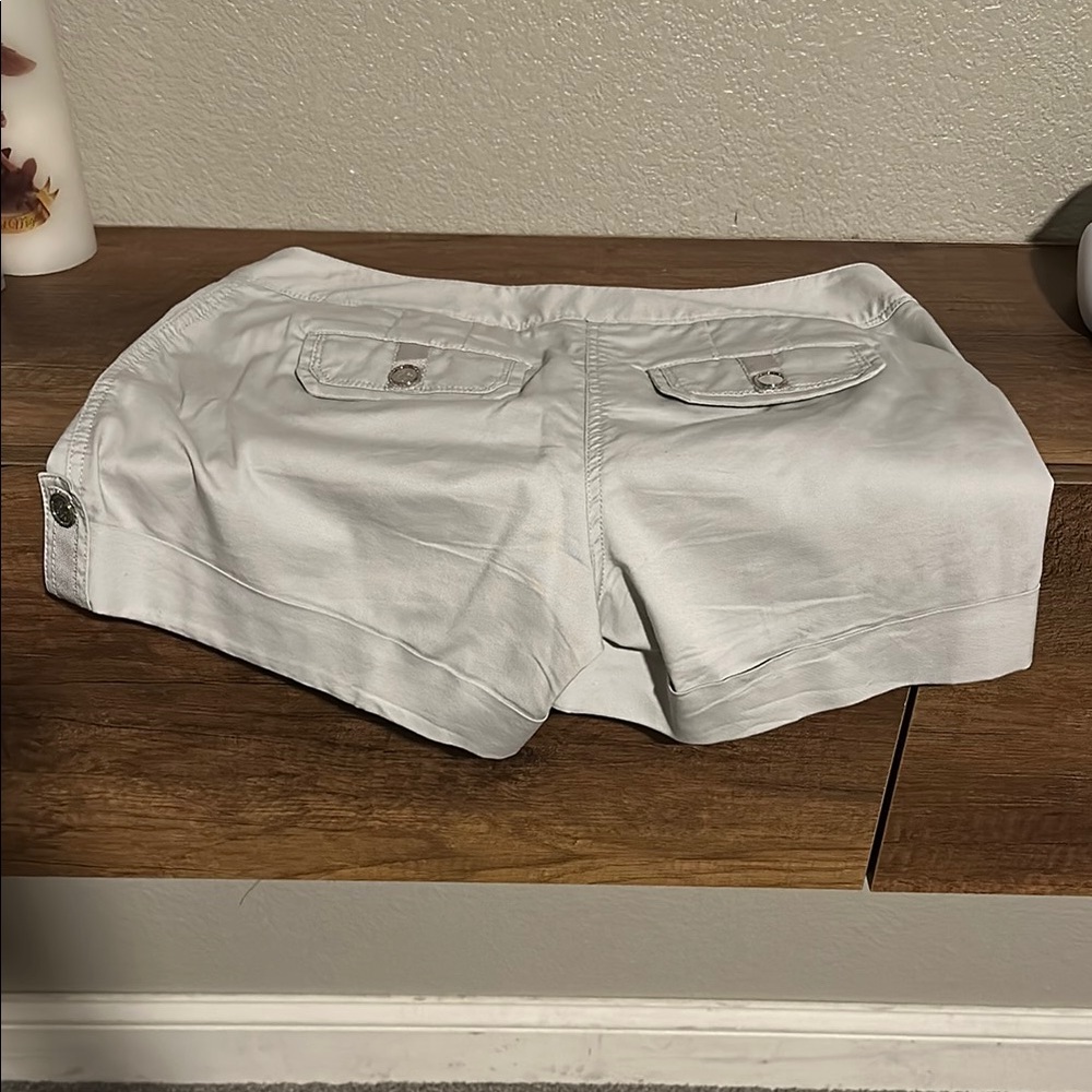 White House Black Market White Cargo Shorts Relaxed Fit